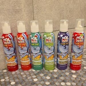 Foam Soap Set - Red, Green, Purple